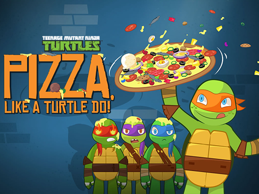 Ninja Turtles: Pizza Like A Turtle Do! game cover